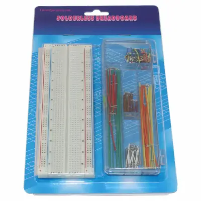 Solderless Breadboard Kit with Wires - 830 tie-points| WB